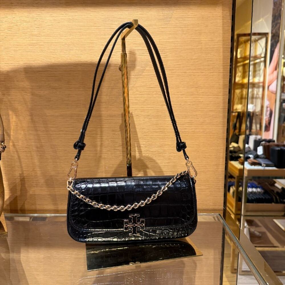 New‼️Tory Burch Britten Embossed Convertible Crossbody 181995 $625